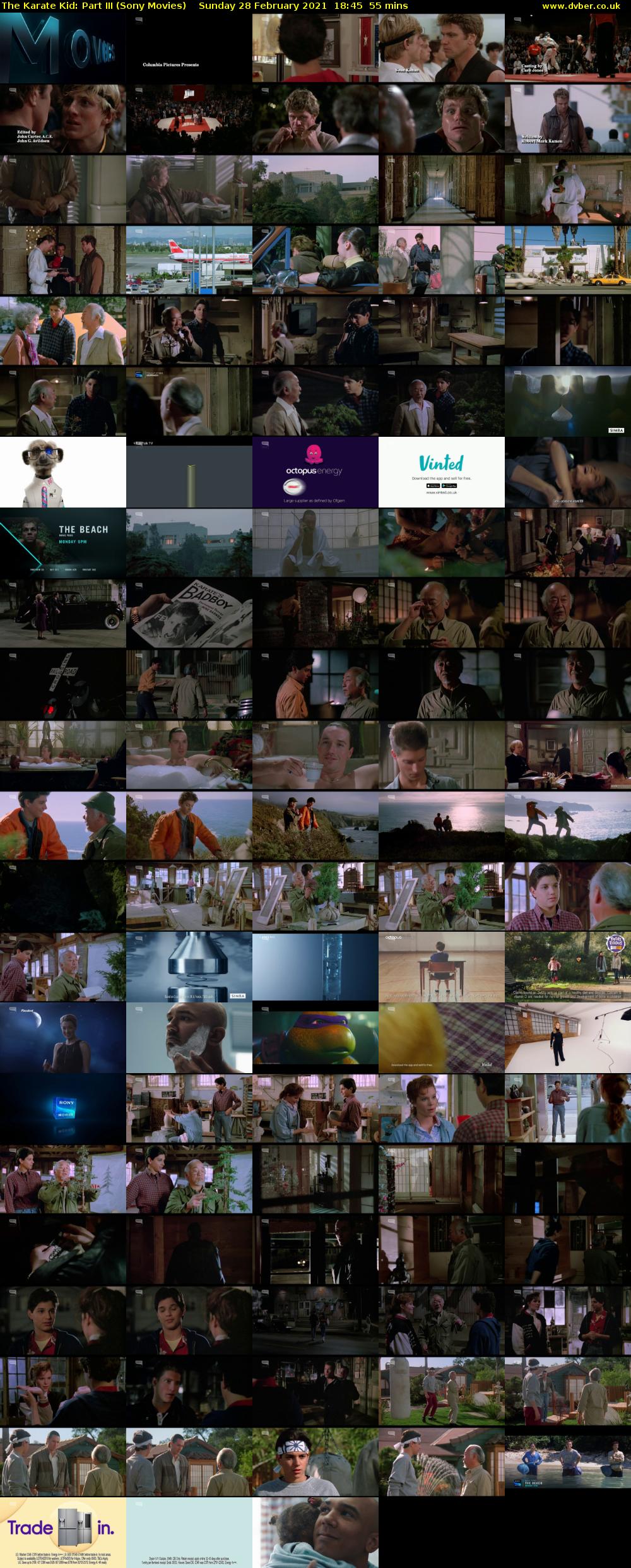 The Karate Kid: Part III (Sony Movies) Sunday 28 February 2021 18:45 - 19:40