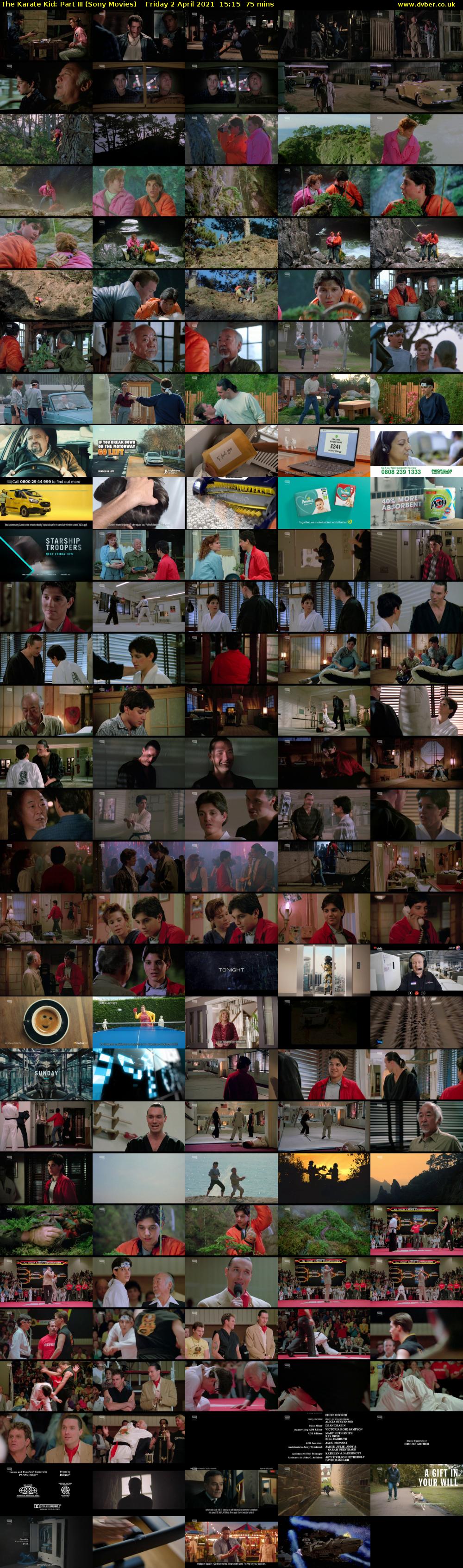 The Karate Kid: Part III (Sony Movies) Friday 2 April 2021 15:15 - 16:30