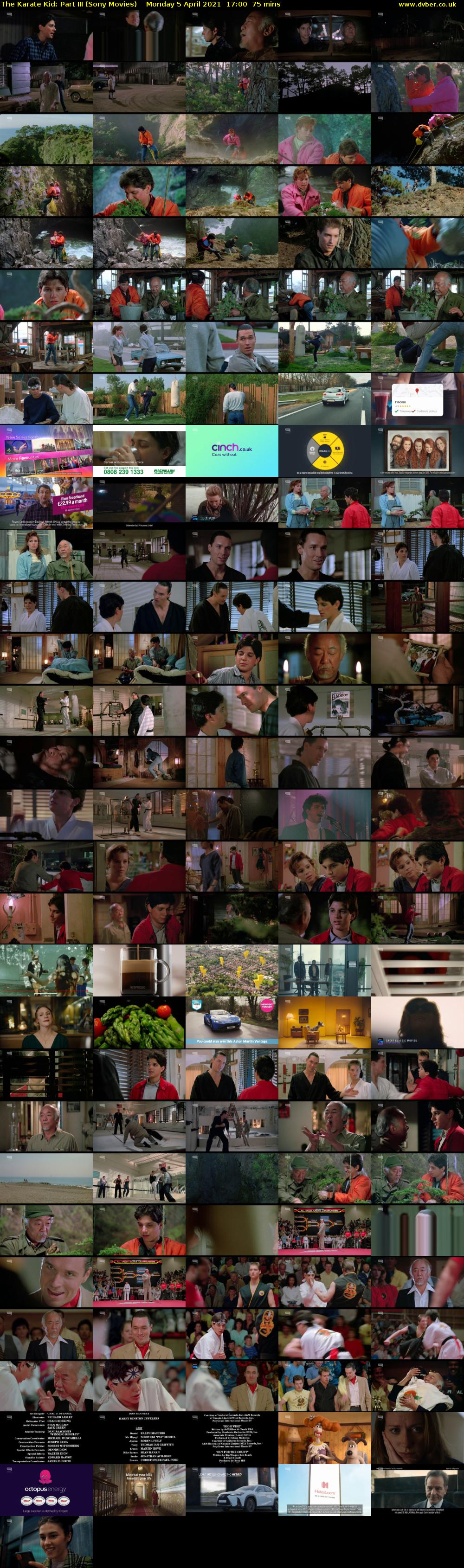 The Karate Kid: Part III (Sony Movies) Monday 5 April 2021 17:00 - 18:15