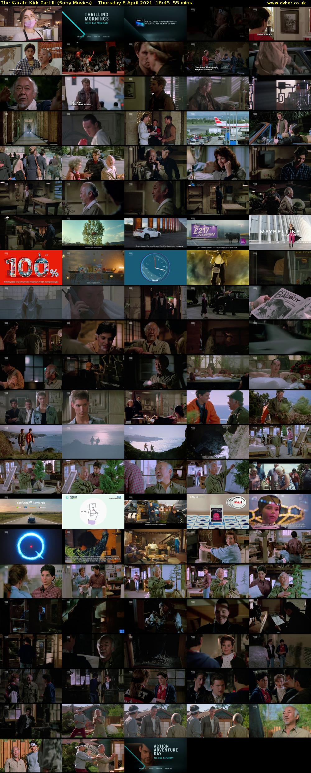 The Karate Kid: Part III (Sony Movies) Thursday 8 April 2021 18:45 - 19:40
