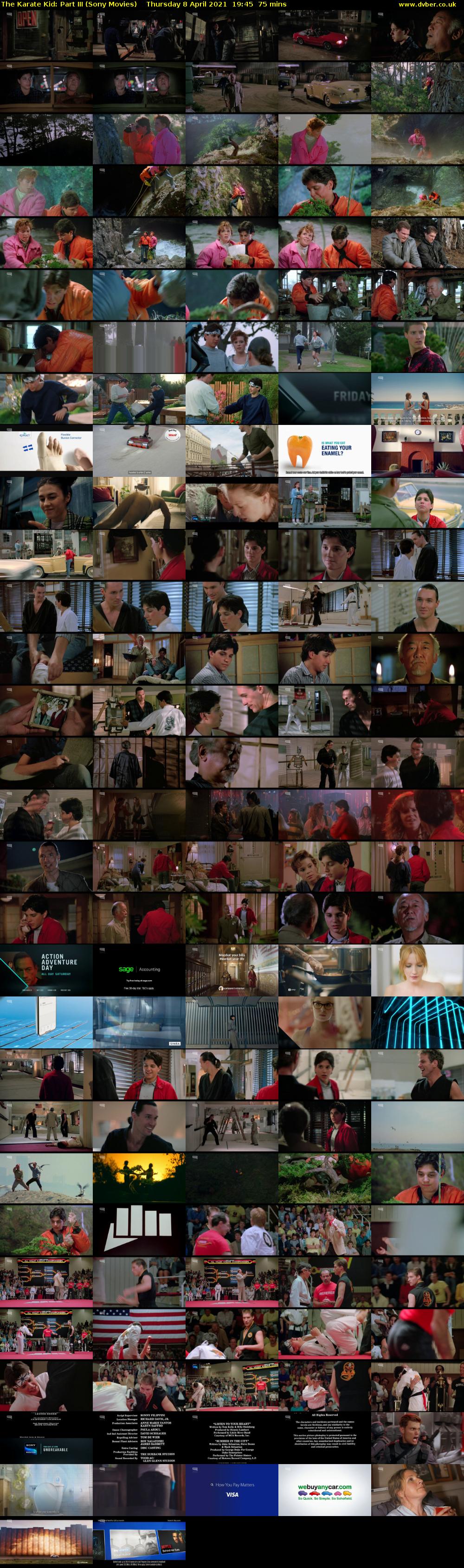 The Karate Kid: Part III (Sony Movies) Thursday 8 April 2021 19:45 - 21:00