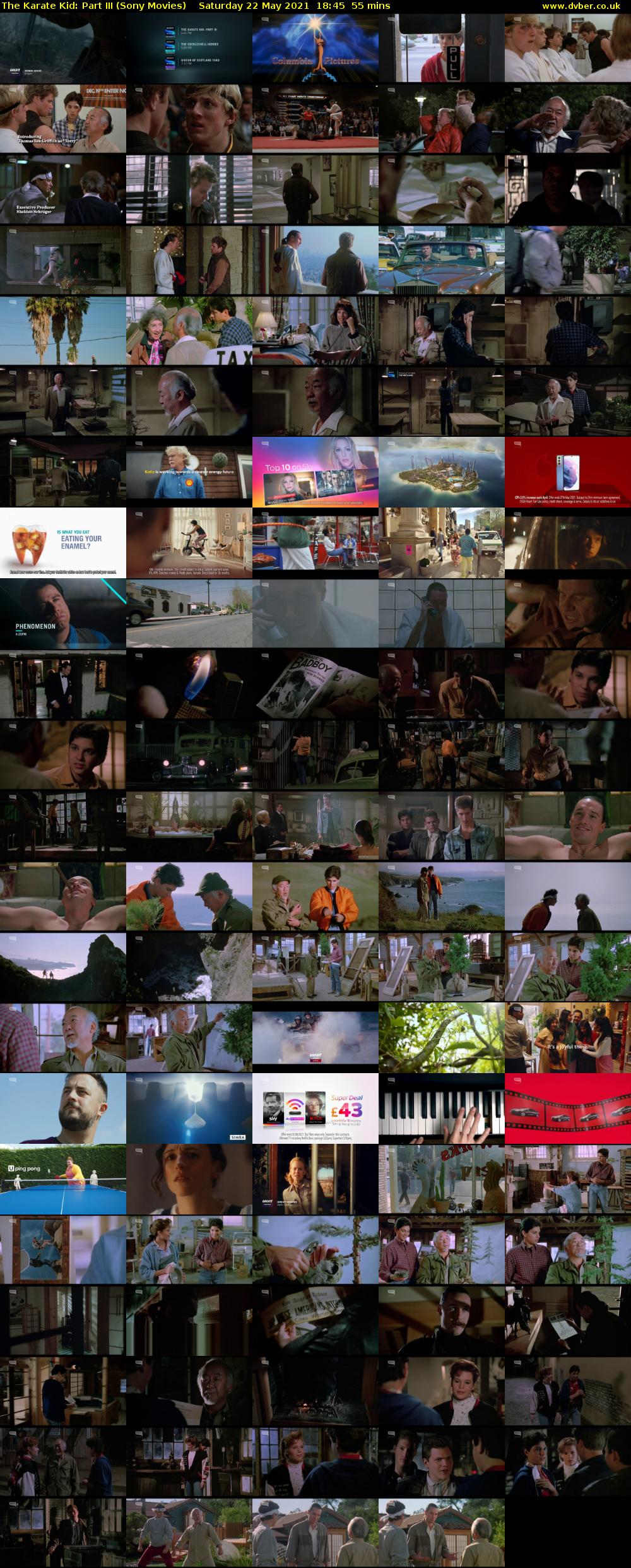 The Karate Kid: Part III (Sony Movies) Saturday 22 May 2021 18:45 - 19:40