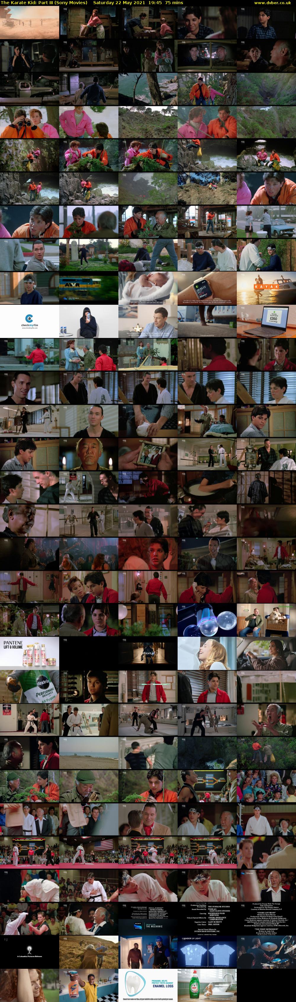 The Karate Kid: Part III (Sony Movies) Saturday 22 May 2021 19:45 - 21:00