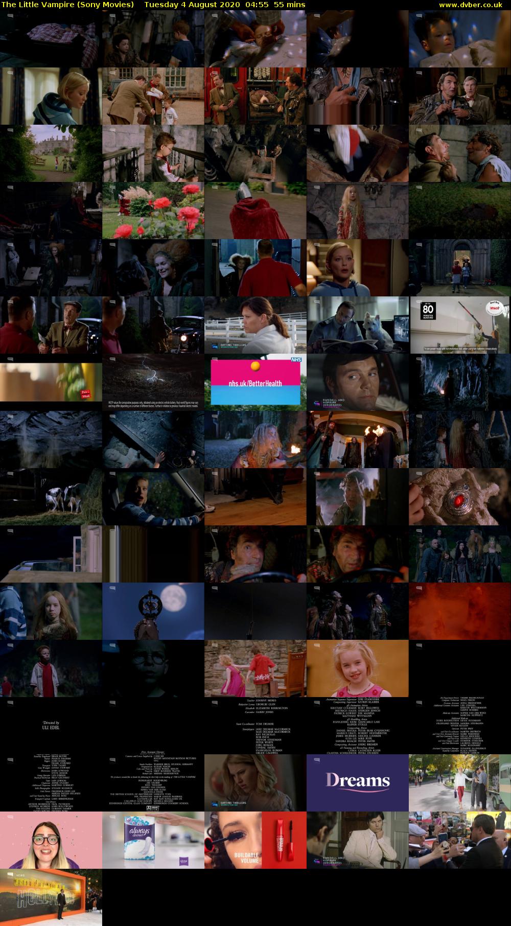The Little Vampire (Sony Movies) Tuesday 4 August 2020 04:55 - 05:50