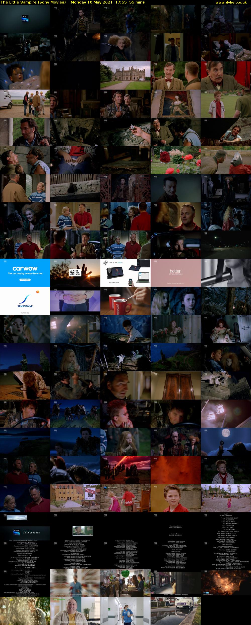 The Little Vampire (Sony Movies) Monday 10 May 2021 17:55 - 18:50
