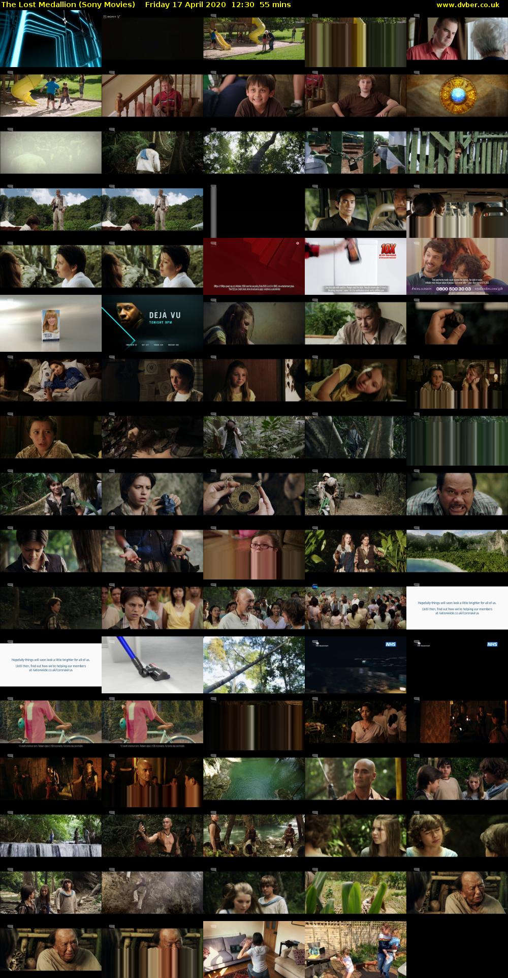 The Lost Medallion (Sony Movies) Friday 17 April 2020 12:30 - 13:25