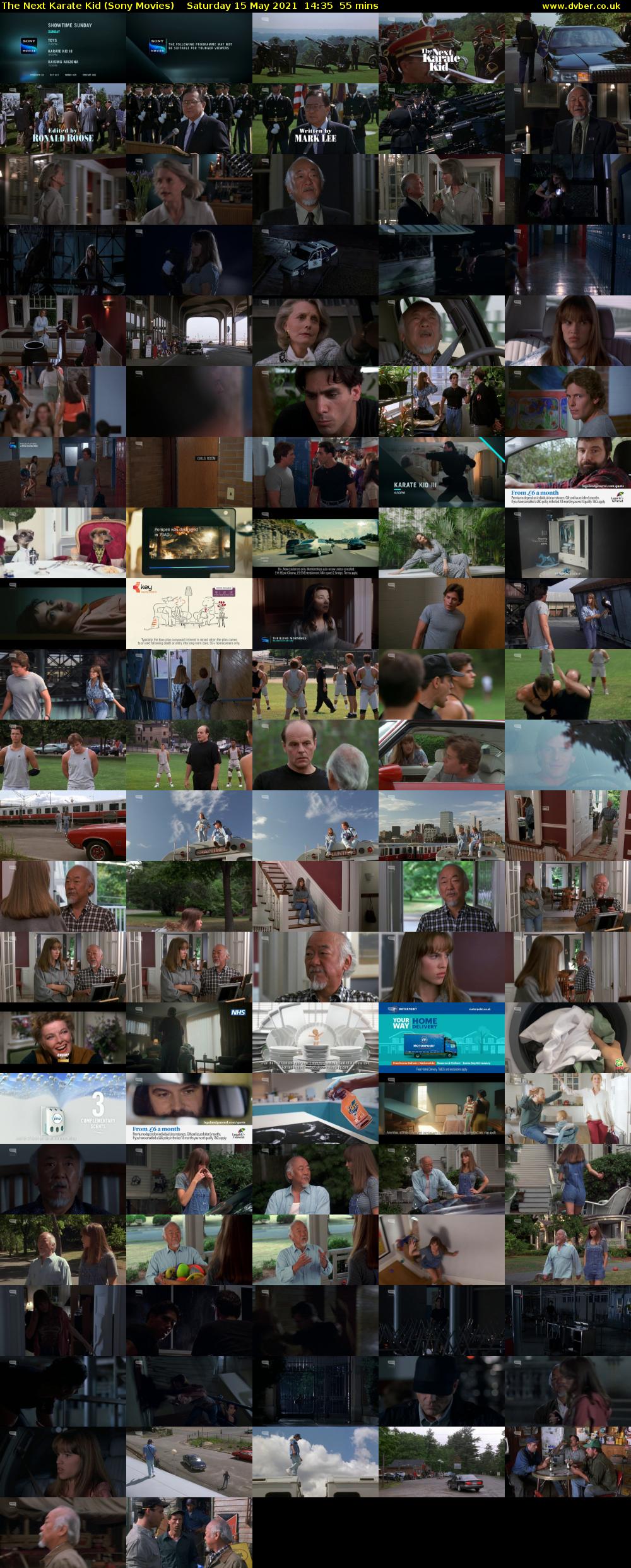 The Next Karate Kid (Sony Movies) Saturday 15 May 2021 14:35 - 15:30