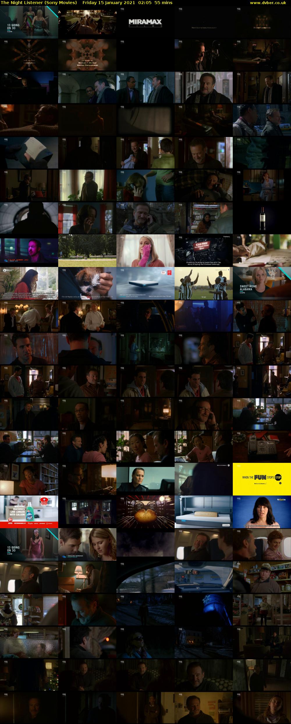 The Night Listener (Sony Movies) Friday 15 January 2021 02:05 - 03:00