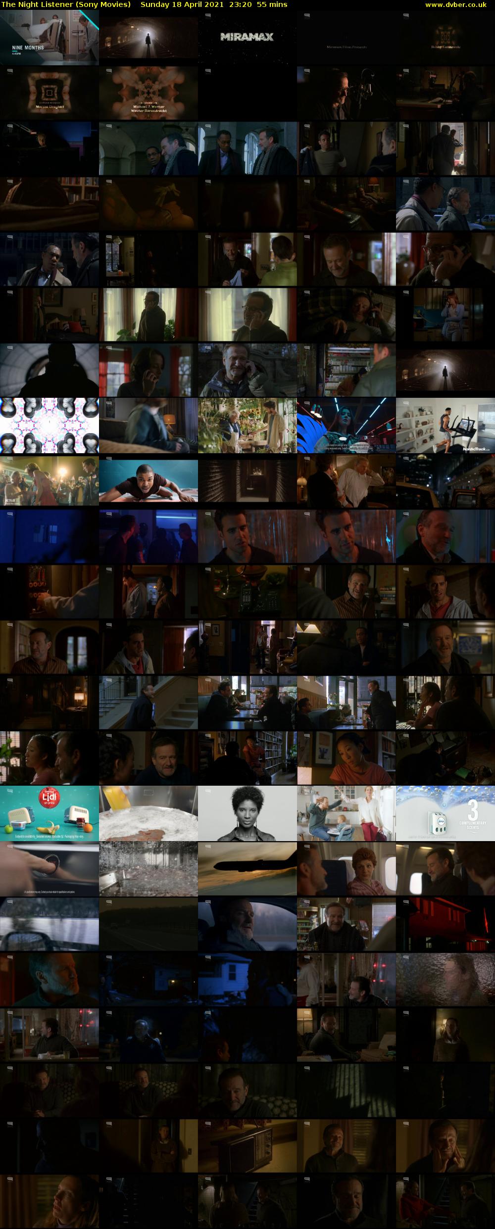 The Night Listener (Sony Movies) Sunday 18 April 2021 23:20 - 00:15