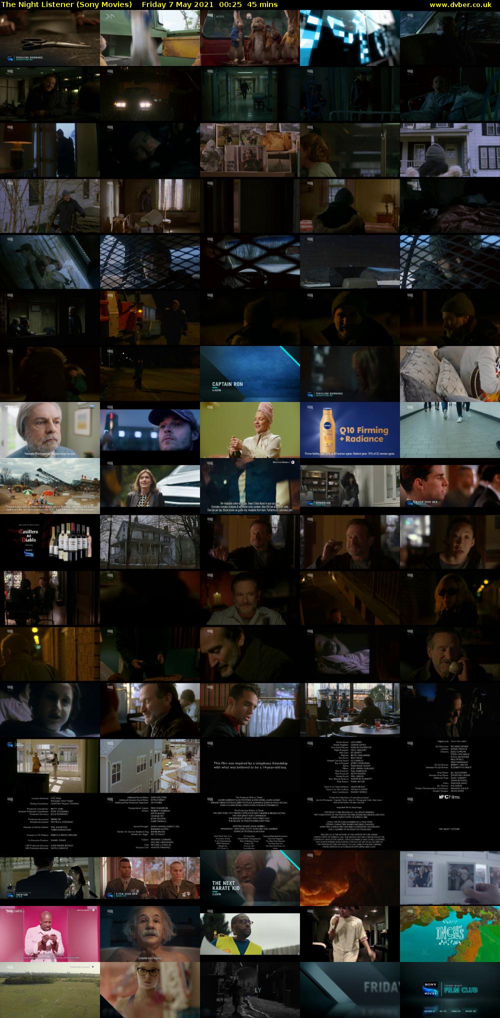 The Night Listener (Sony Movies) Friday 7 May 2021 00:25 - 01:10
