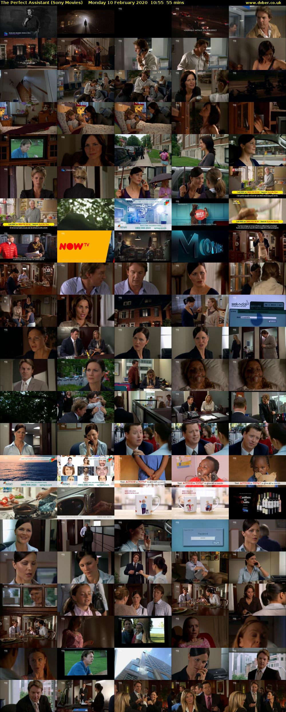 The Perfect Assistant (Sony Movies) Monday 10 February 2020 10:55 - 11:50