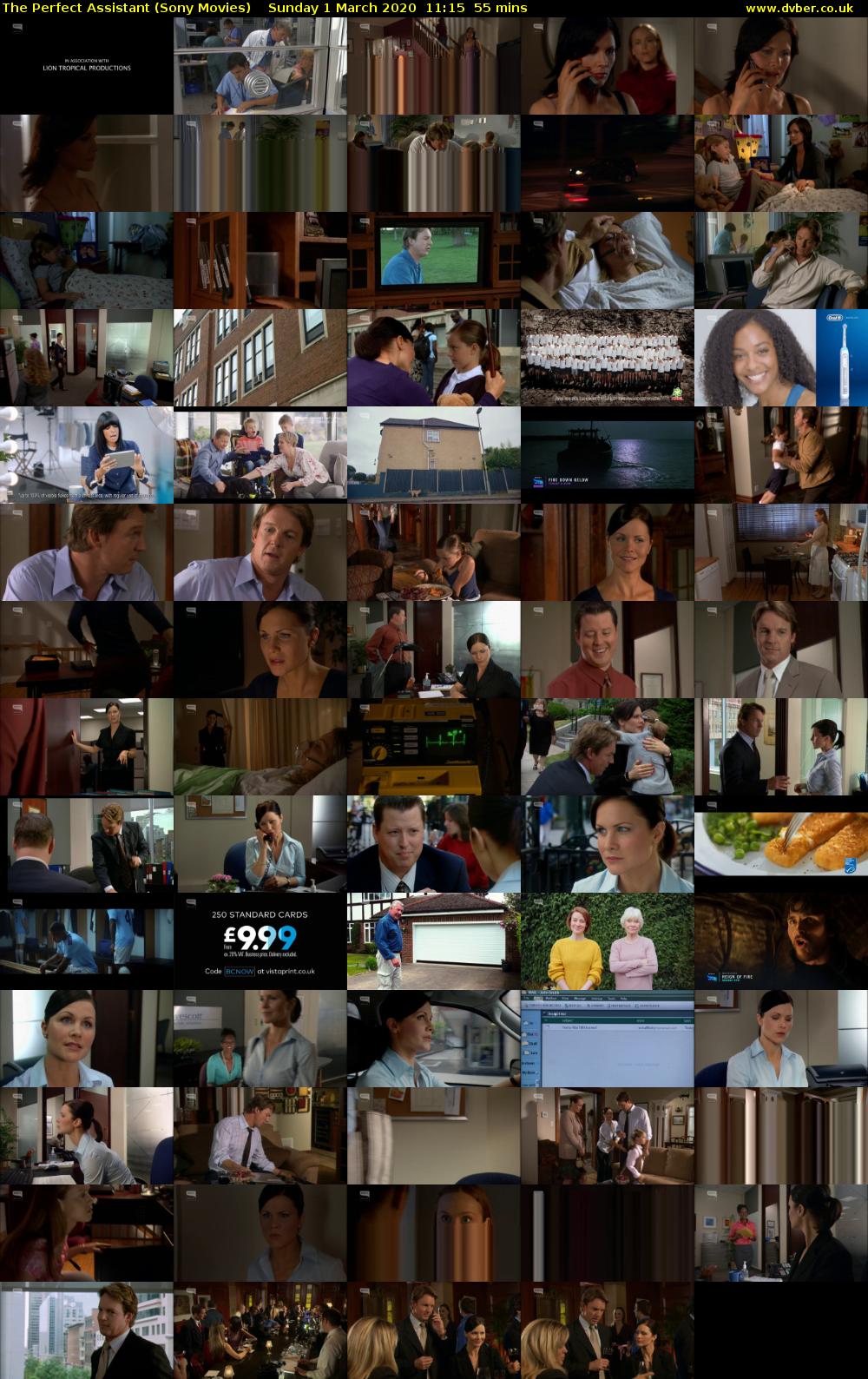 The Perfect Assistant (Sony Movies) Sunday 1 March 2020 11:15 - 12:10