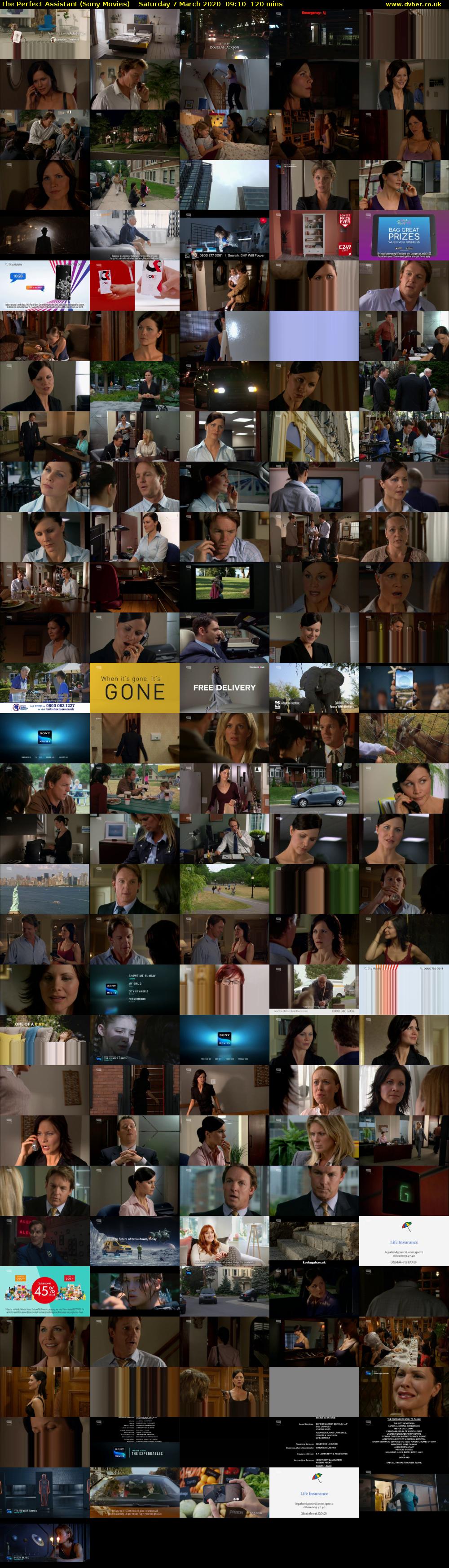 The Perfect Assistant (Sony Movies) Saturday 7 March 2020 09:10 - 11:10