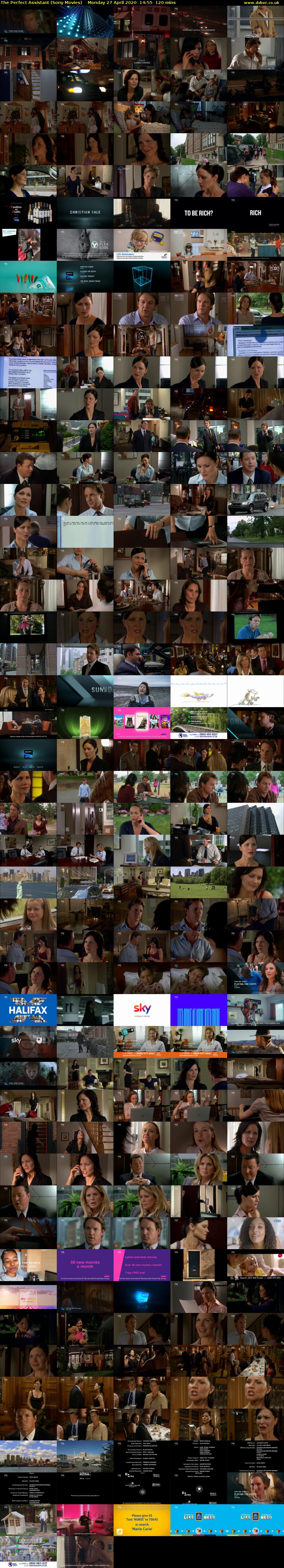 The Perfect Assistant (Sony Movies) Monday 27 April 2020 14:55 - 16:55