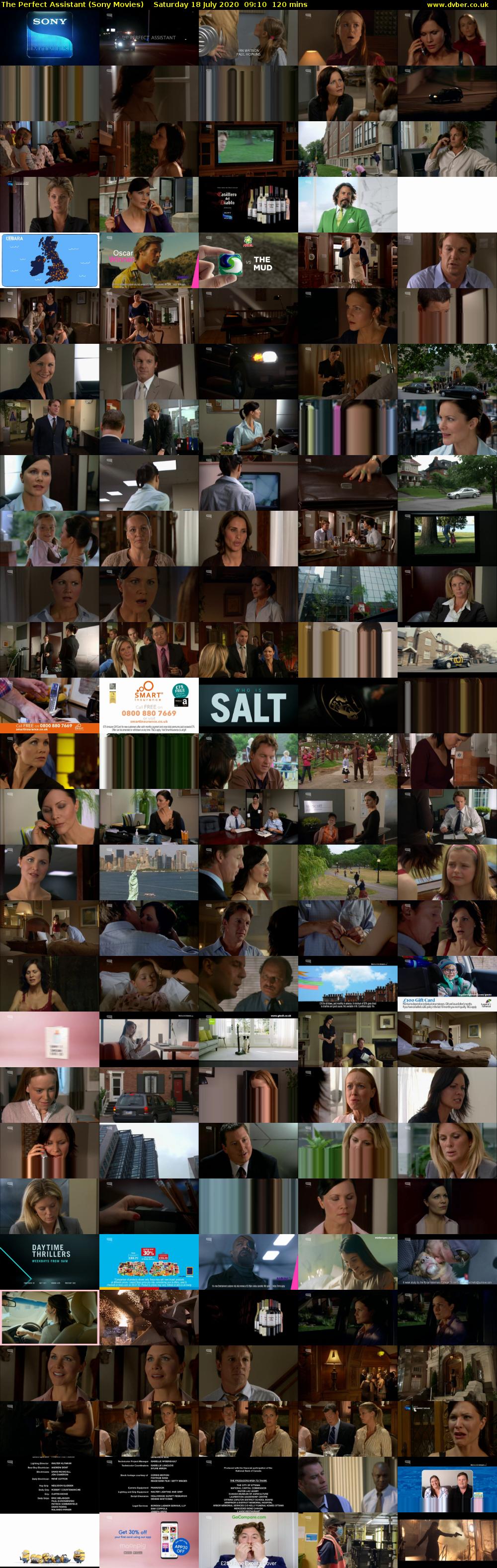 The Perfect Assistant (Sony Movies) Saturday 18 July 2020 09:10 - 11:10