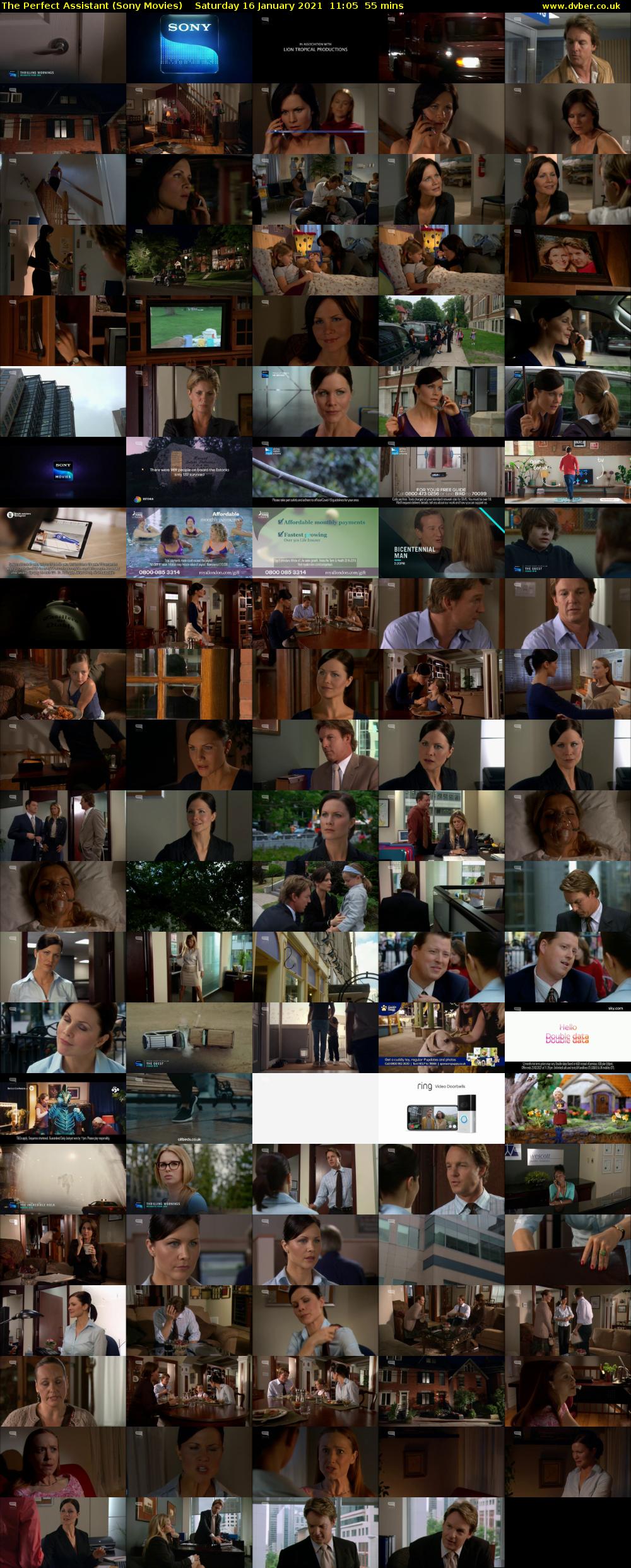 The Perfect Assistant (Sony Movies) Saturday 16 January 2021 11:05 - 12:00