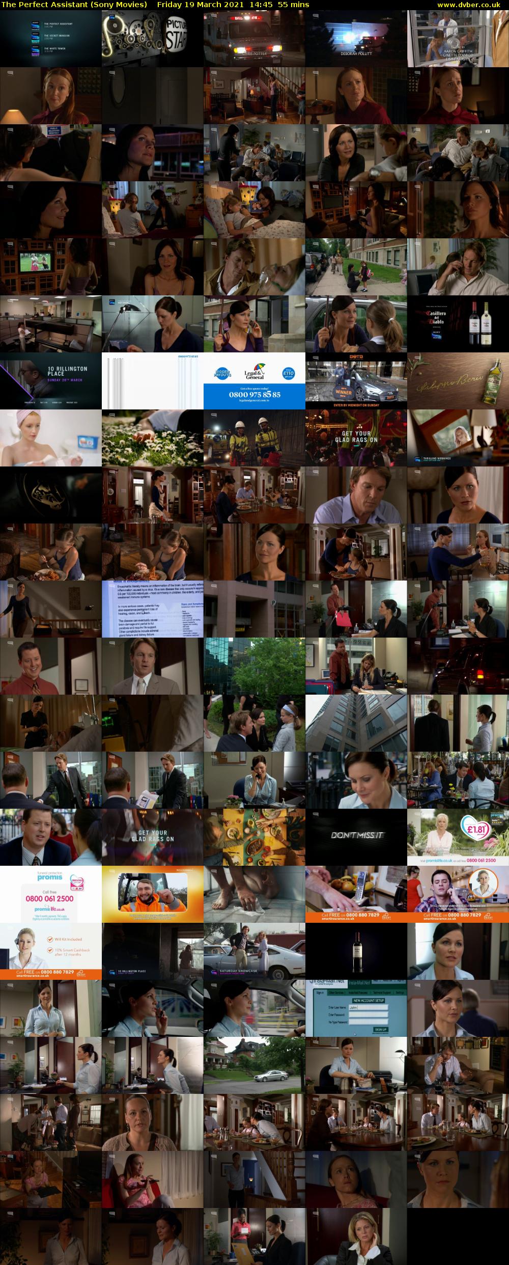 The Perfect Assistant (Sony Movies) Friday 19 March 2021 14:45 - 15:40