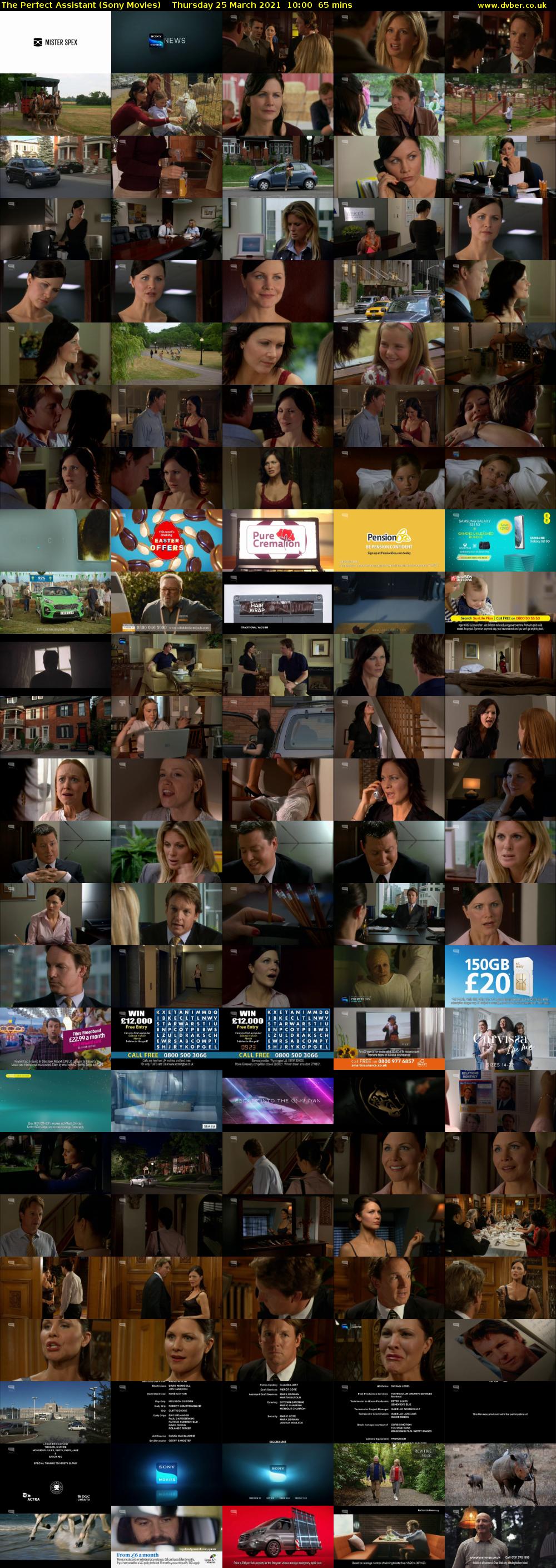 The Perfect Assistant (Sony Movies) Thursday 25 March 2021 10:00 - 11:05
