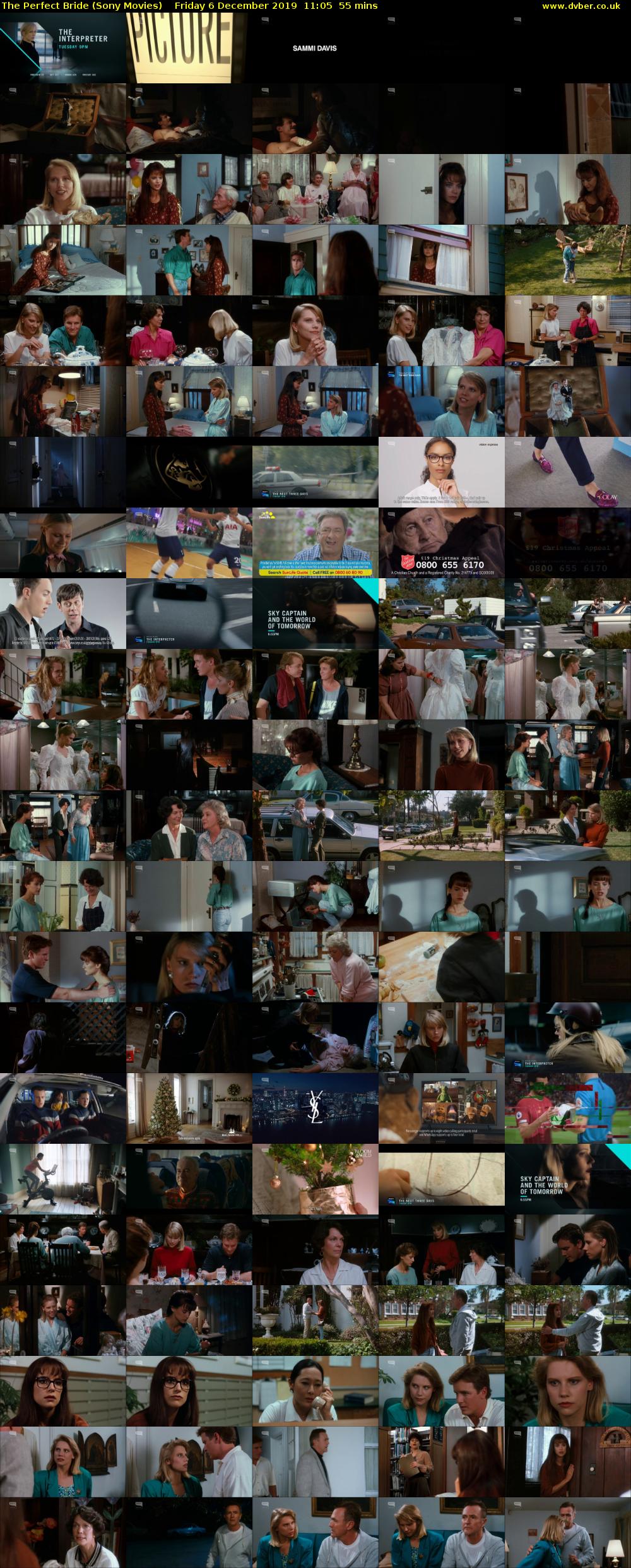 The Perfect Bride (Sony Movies) Friday 6 December 2019 11:05 - 12:00
