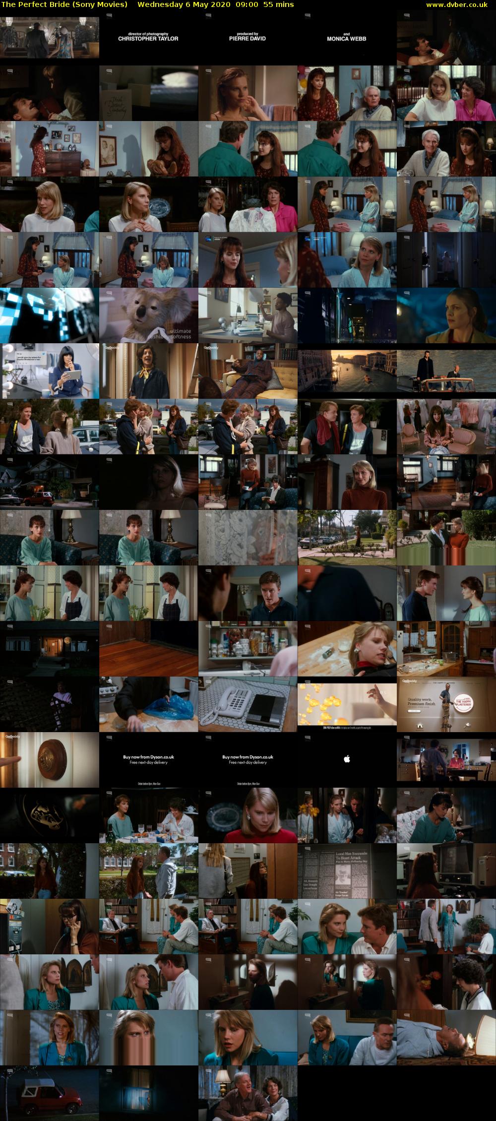 The Perfect Bride (Sony Movies) Wednesday 6 May 2020 09:00 - 09:55