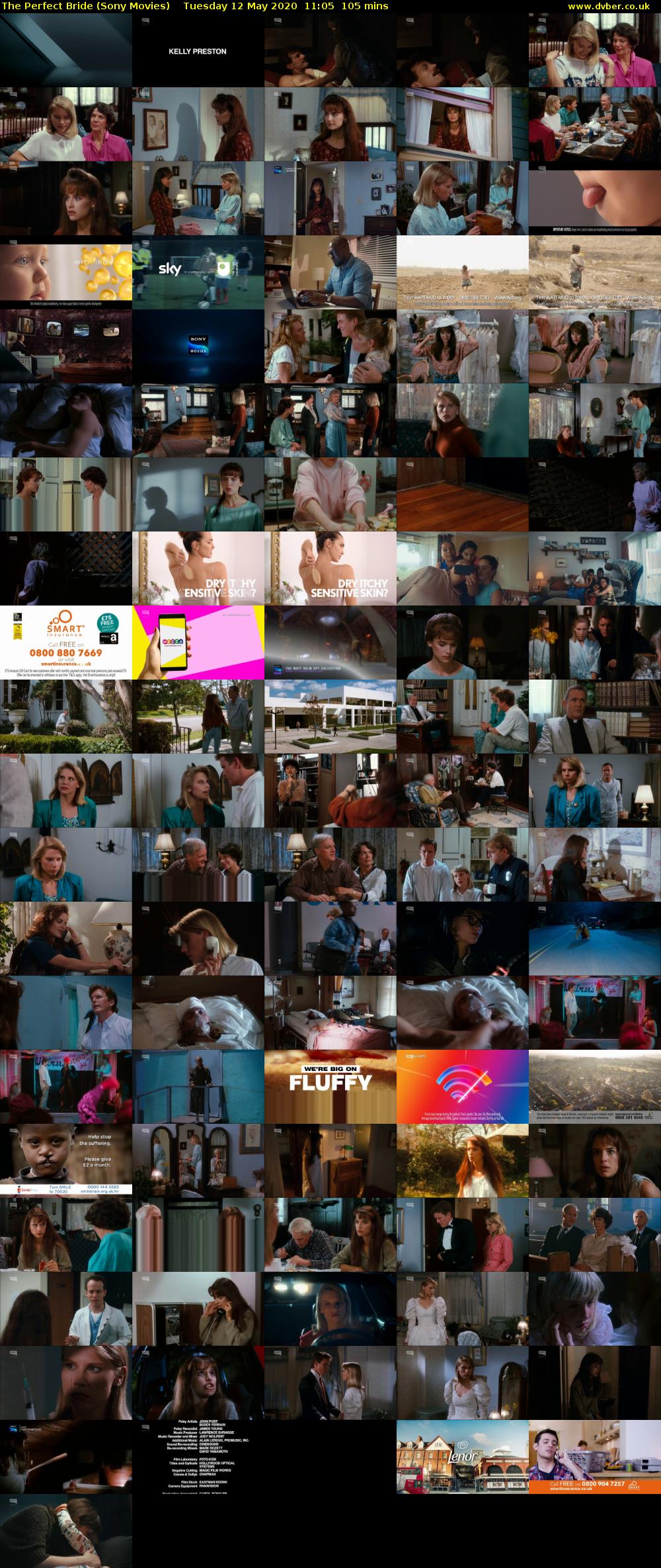 The Perfect Bride (Sony Movies) Tuesday 12 May 2020 11:05 - 12:50
