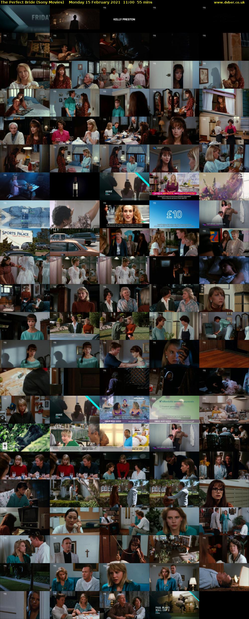 The Perfect Bride (Sony Movies) Monday 15 February 2021 11:00 - 11:55