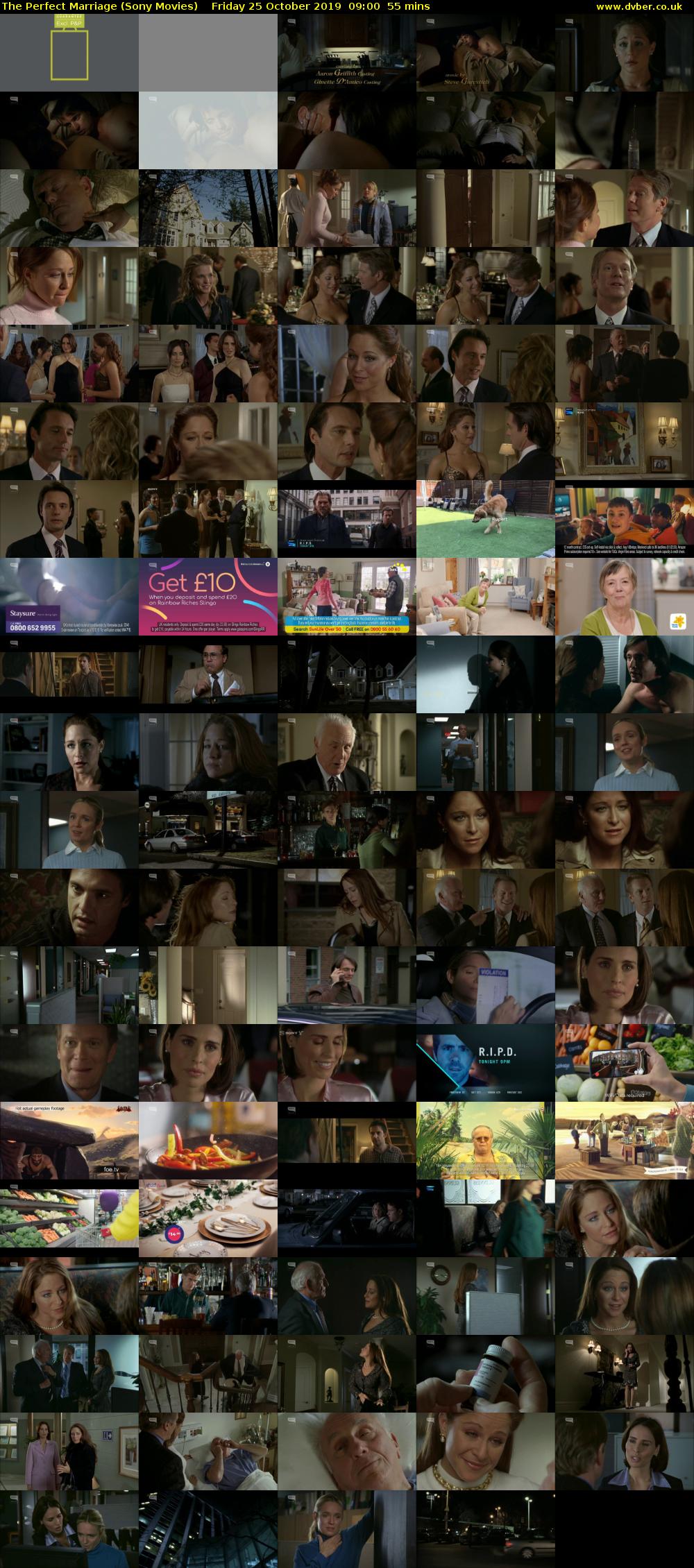 The Perfect Marriage (Sony Movies) Friday 25 October 2019 09:00 - 09:55