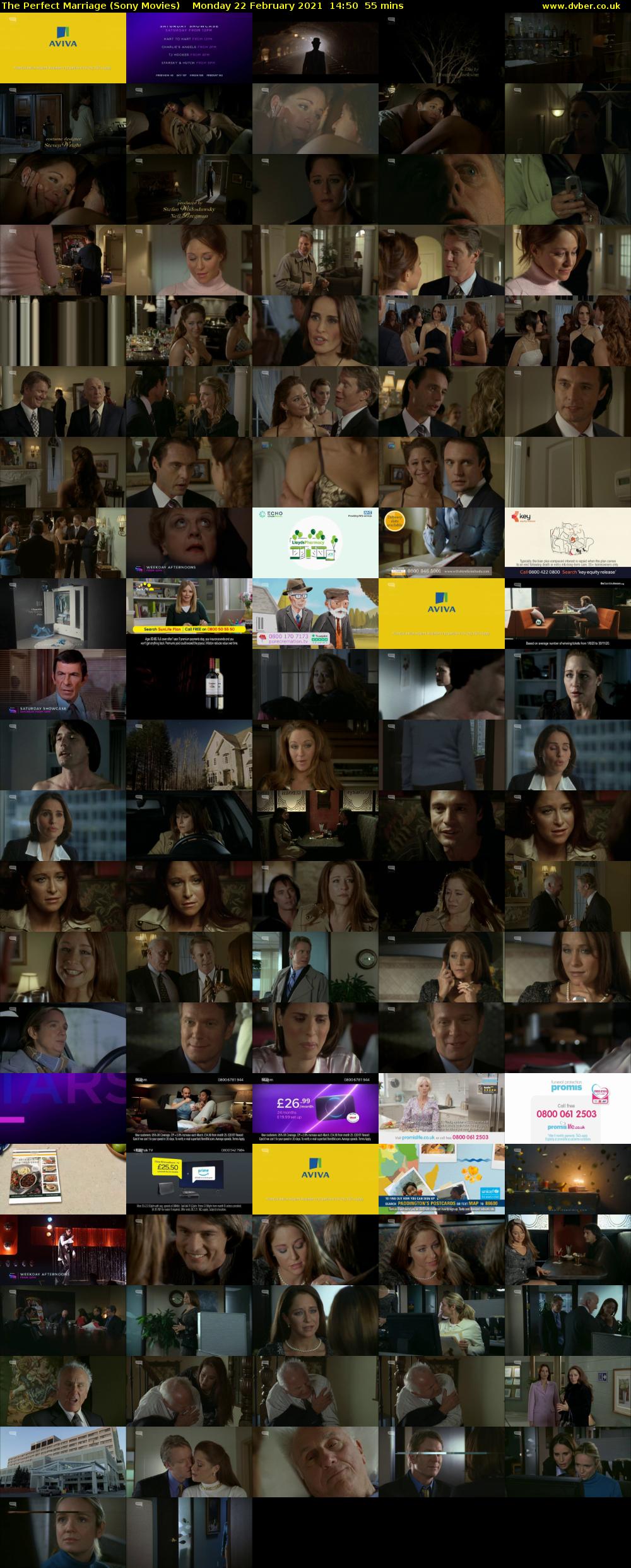 The Perfect Marriage (Sony Movies) Monday 22 February 2021 14:50 - 15:45