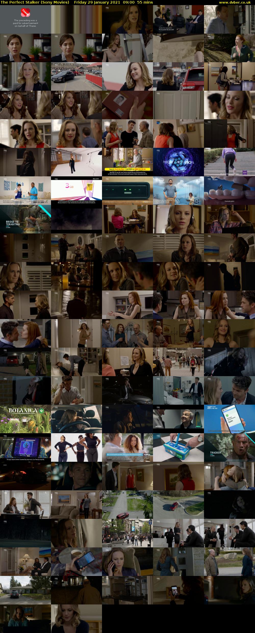 The Perfect Stalker (Sony Movies) Friday 29 January 2021 09:00 - 09:55