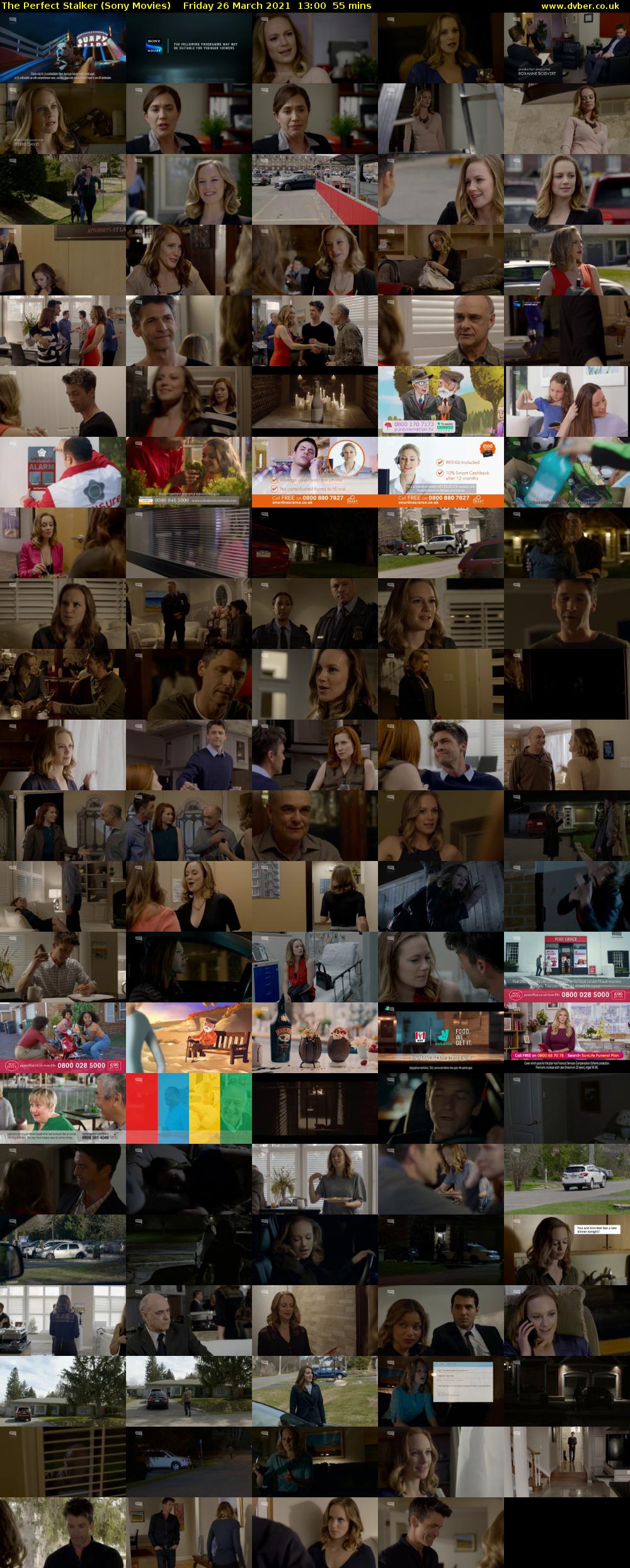 The Perfect Stalker (Sony Movies) Friday 26 March 2021 13:00 - 13:55