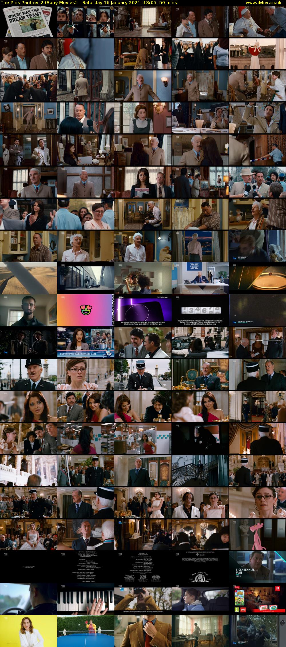 The Pink Panther 2 (Sony Movies) Saturday 16 January 2021 18:05 - 18:55