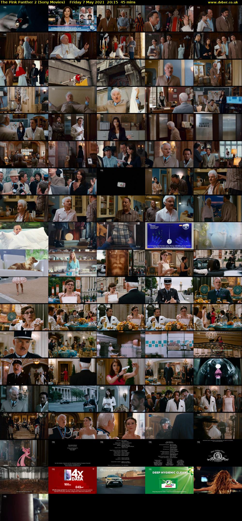 The Pink Panther 2 (Sony Movies) Friday 7 May 2021 20:15 - 21:00