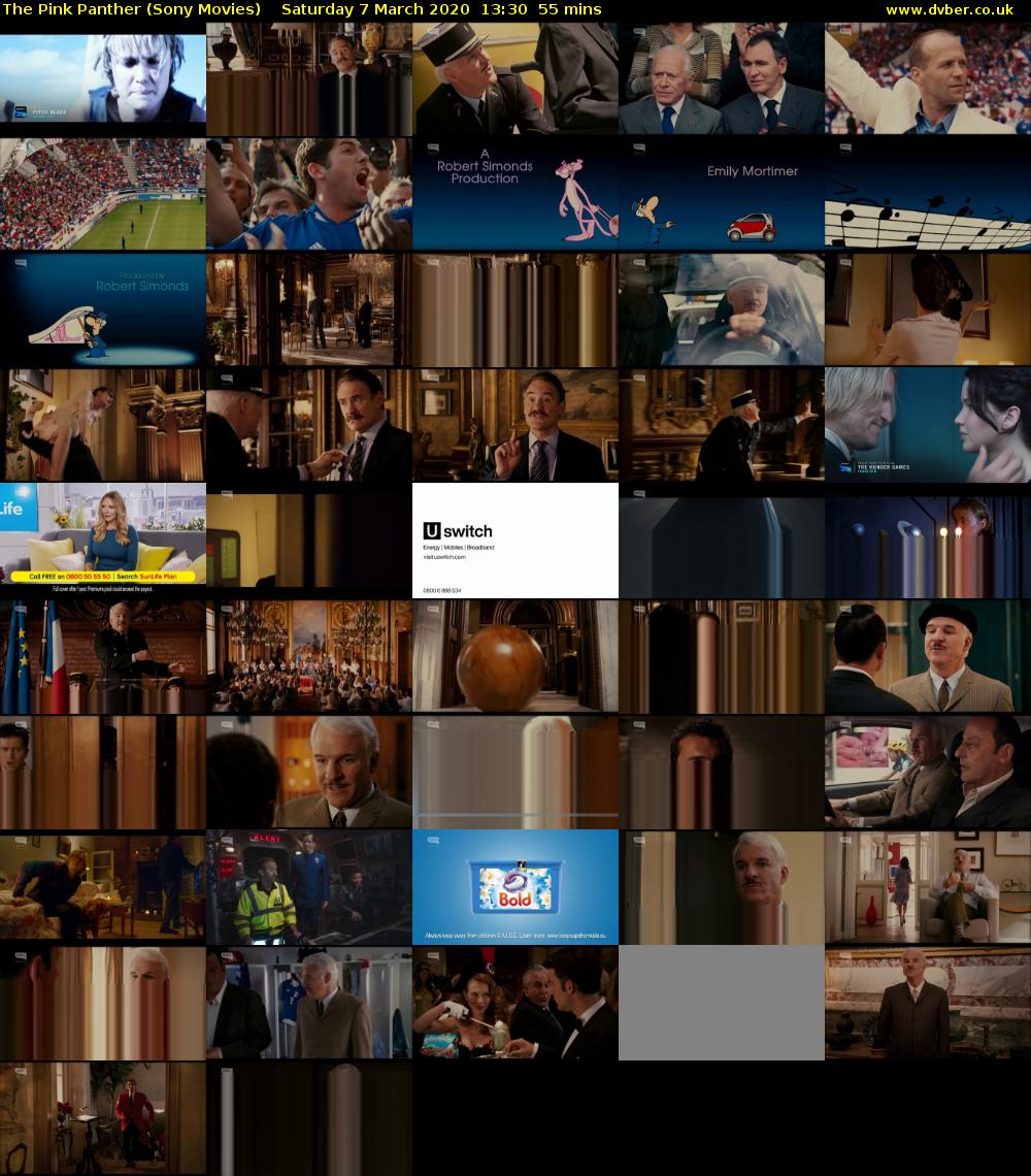 The Pink Panther (Sony Movies) Saturday 7 March 2020 13:30 - 14:25