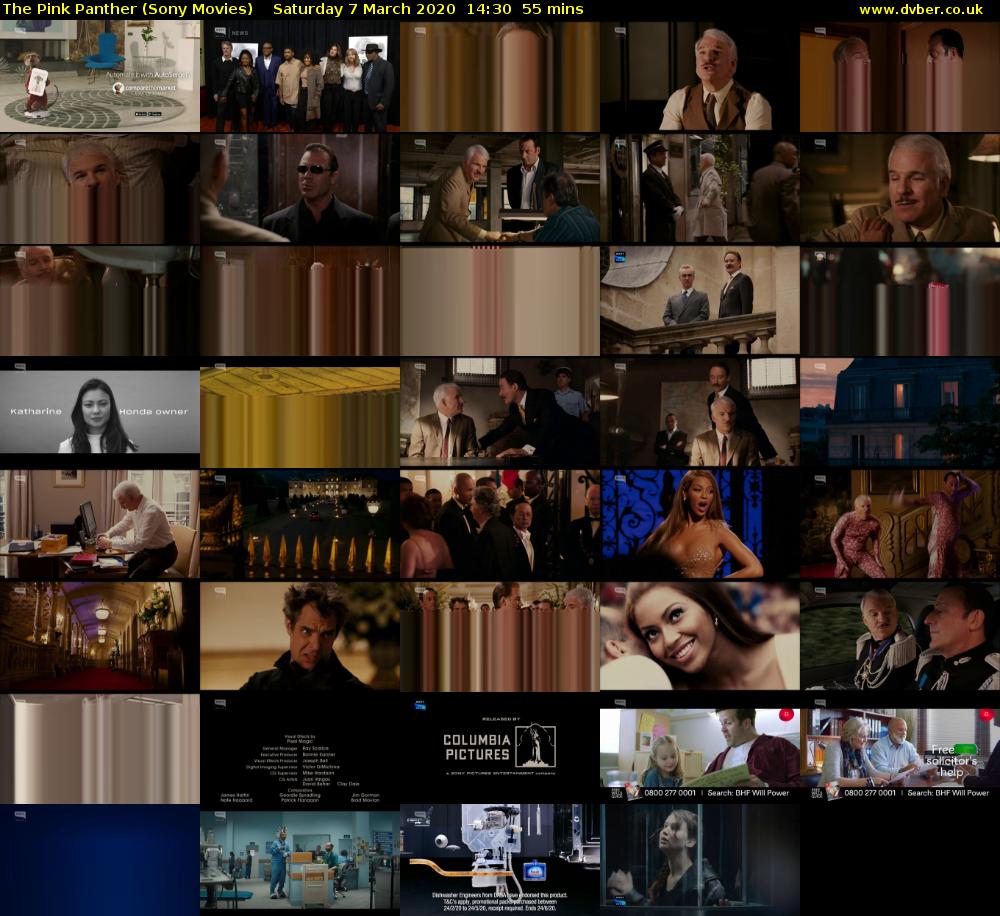 The Pink Panther (Sony Movies) Saturday 7 March 2020 14:30 - 15:25