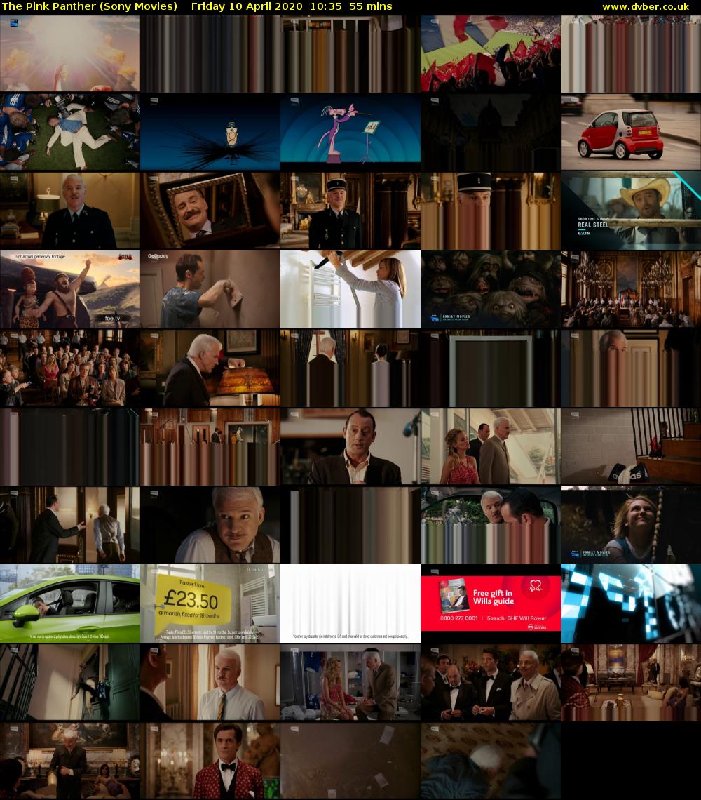 The Pink Panther (Sony Movies) Friday 10 April 2020 10:35 - 11:30