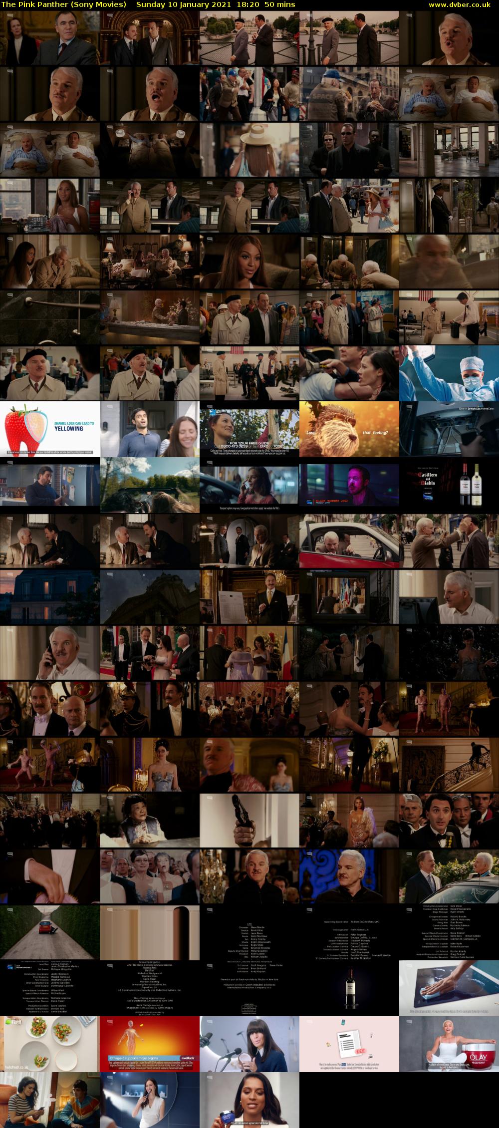 The Pink Panther (Sony Movies) Sunday 10 January 2021 18:20 - 19:10