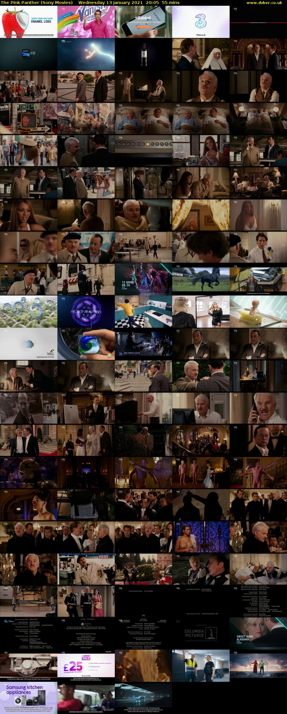 The Pink Panther (Sony Movies) Wednesday 13 January 2021 20:05 - 21:00