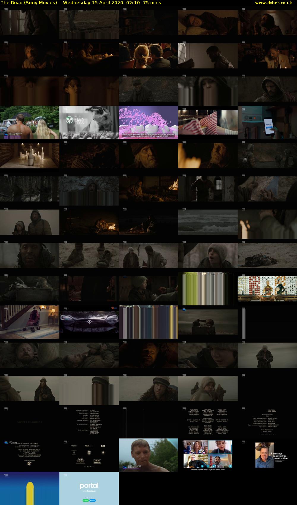 The Road (Sony Movies) Wednesday 15 April 2020 02:10 - 03:25