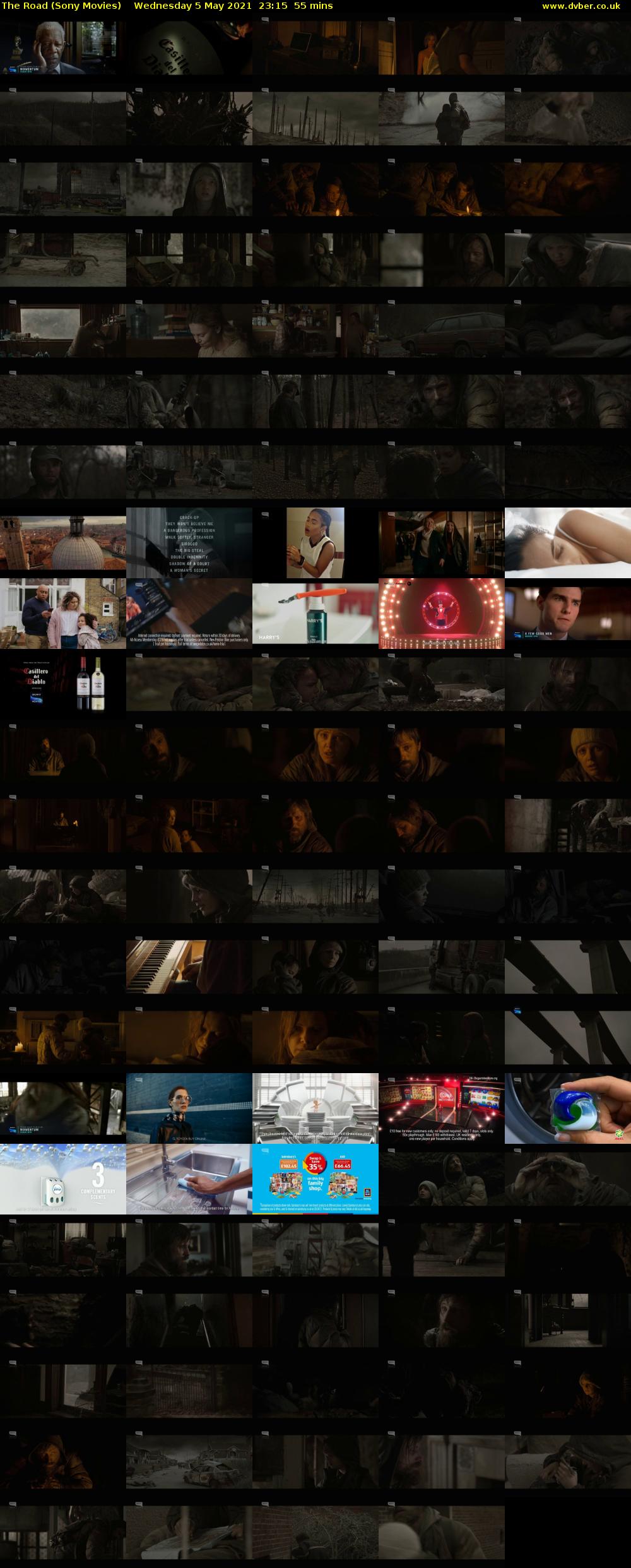 The Road (Sony Movies) Wednesday 5 May 2021 23:15 - 00:10