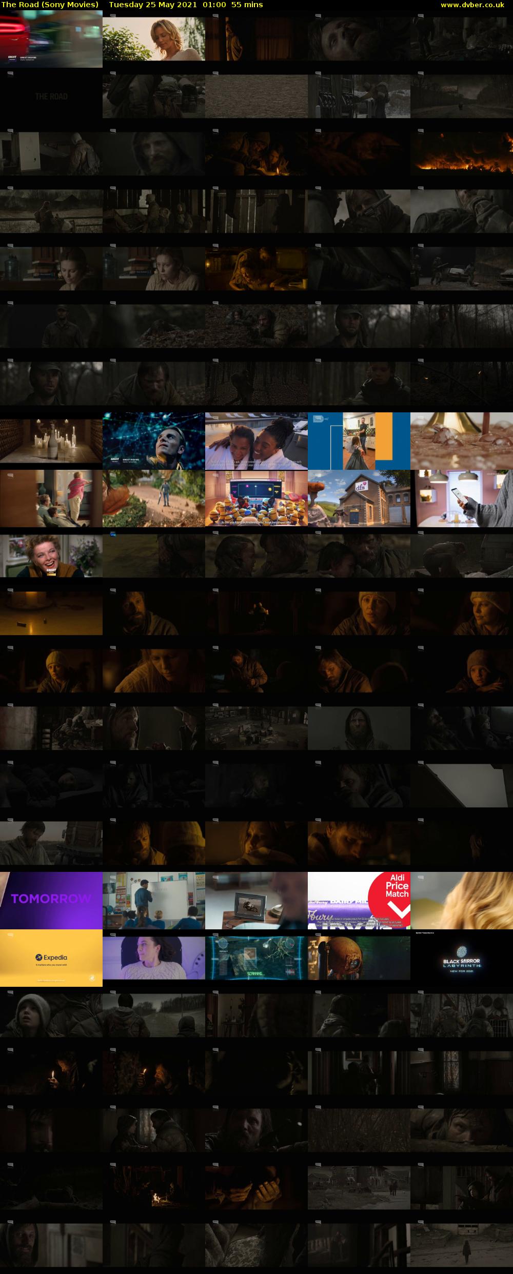 The Road (Sony Movies) Tuesday 25 May 2021 01:00 - 01:55