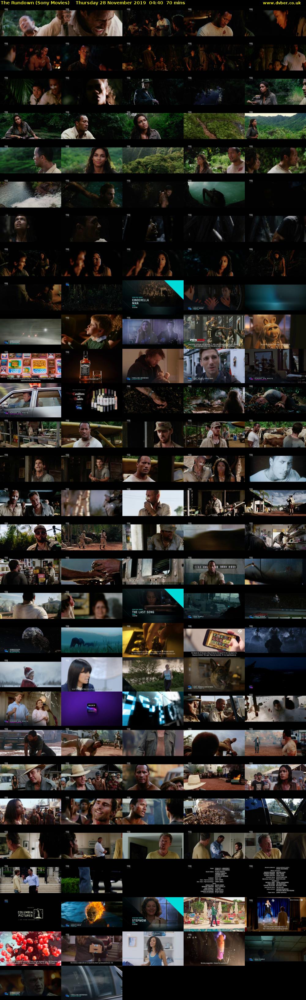 The Rundown (Sony Movies) Thursday 28 November 2019 04:40 - 05:50