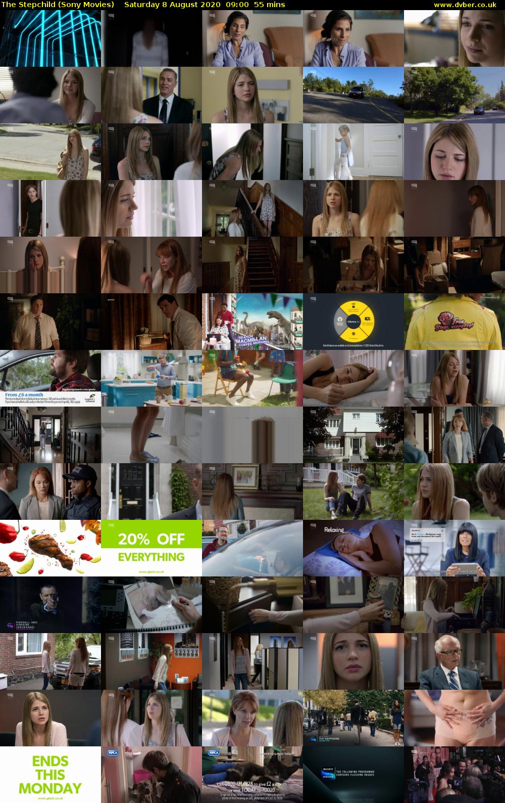 The Stepchild (Sony Movies) Saturday 8 August 2020 09:00 - 09:55