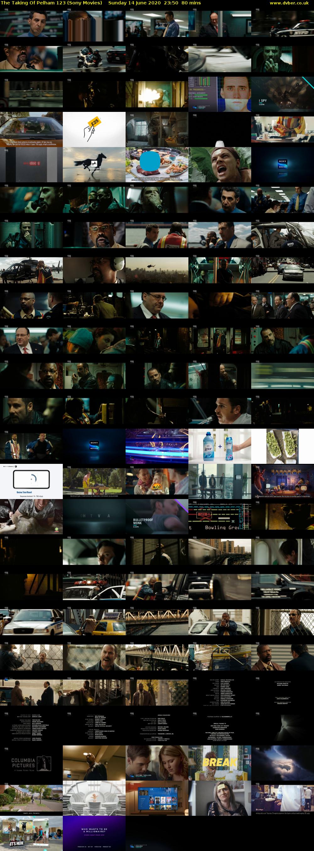 The Taking Of Pelham 123 (Sony Movies) Sunday 14 June 2020 23:50 - 01:10