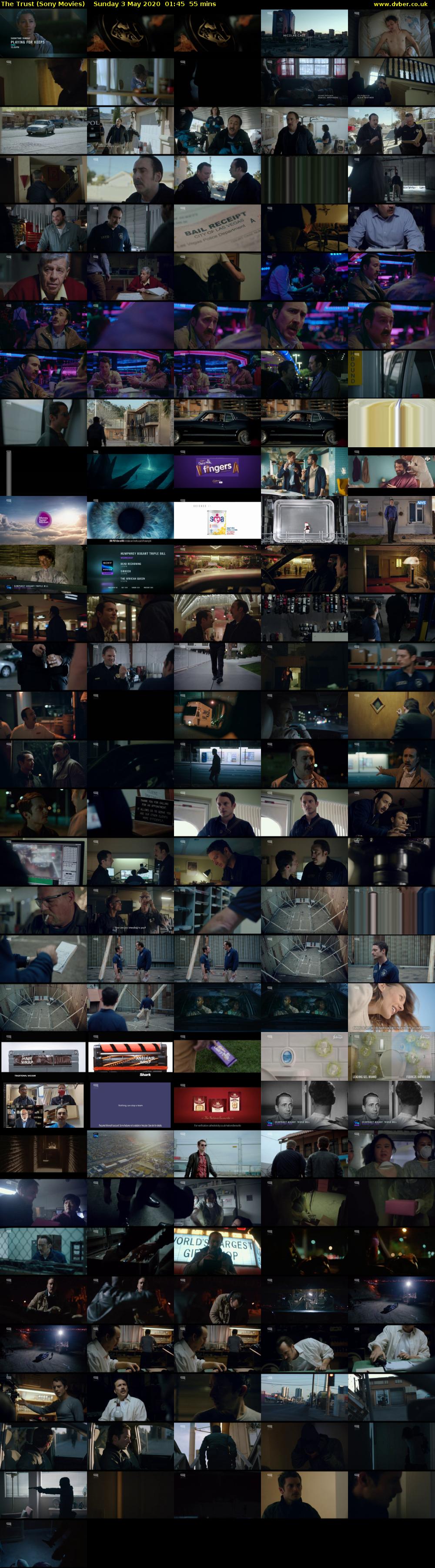The Trust (Sony Movies) Sunday 3 May 2020 01:45 - 02:40