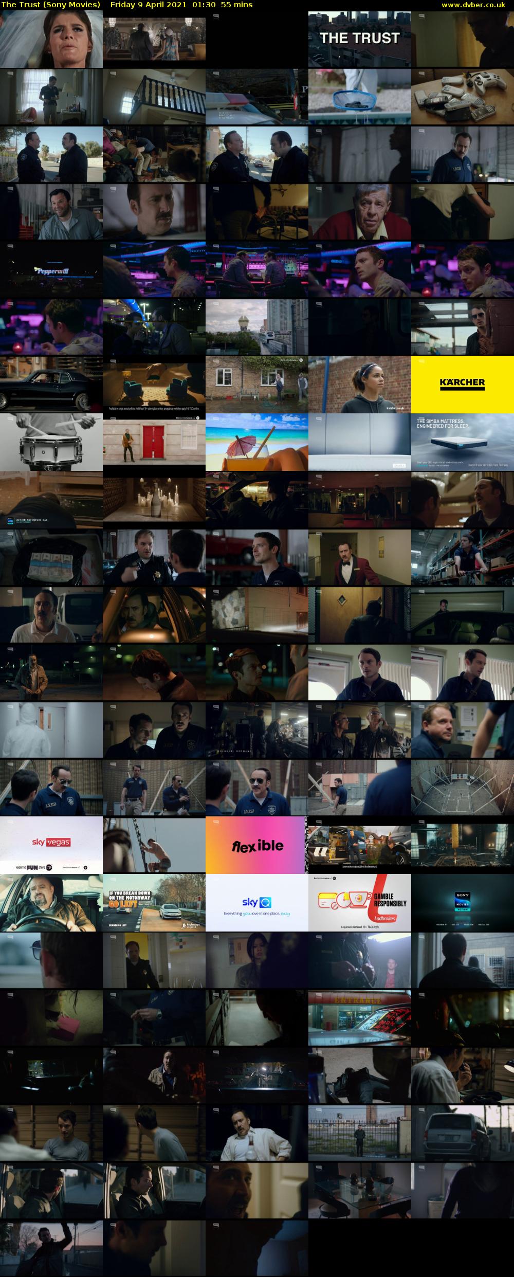 The Trust (Sony Movies) Friday 9 April 2021 01:30 - 02:25