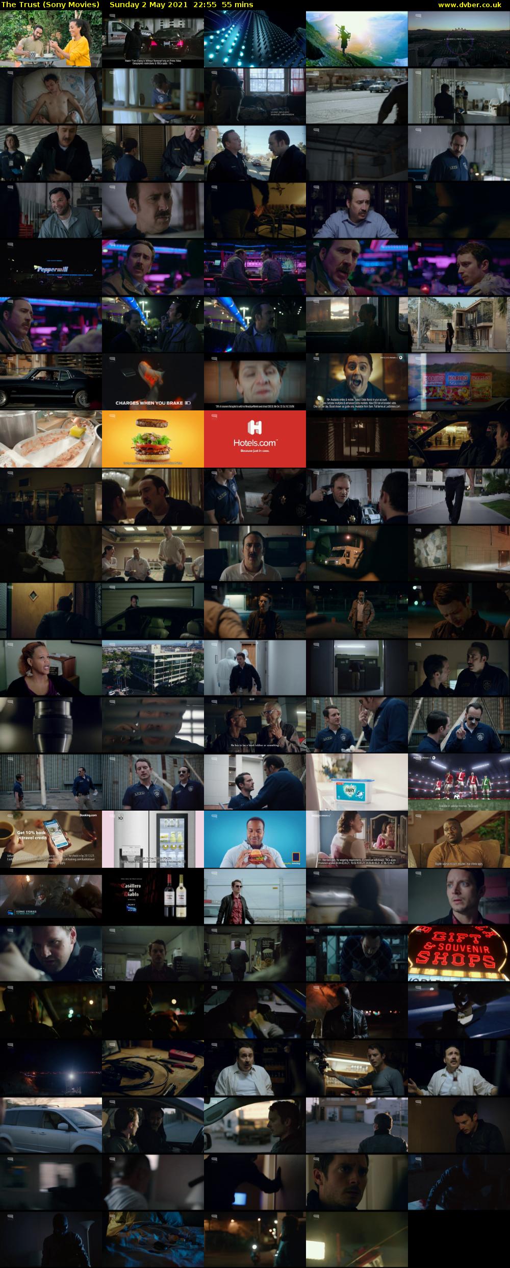 The Trust (Sony Movies) Sunday 2 May 2021 22:55 - 23:50