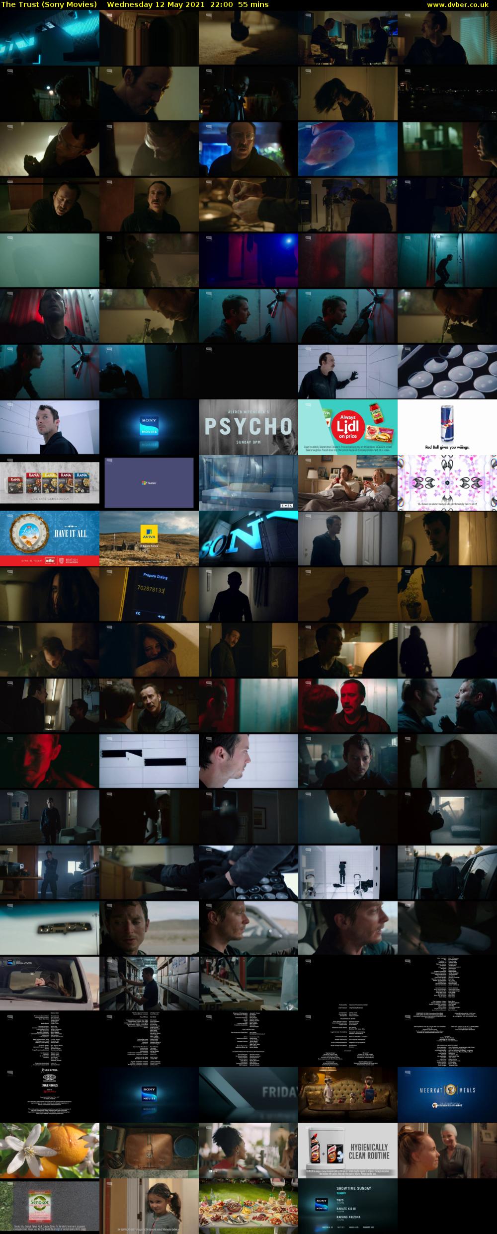 The Trust (Sony Movies) Wednesday 12 May 2021 22:00 - 22:55