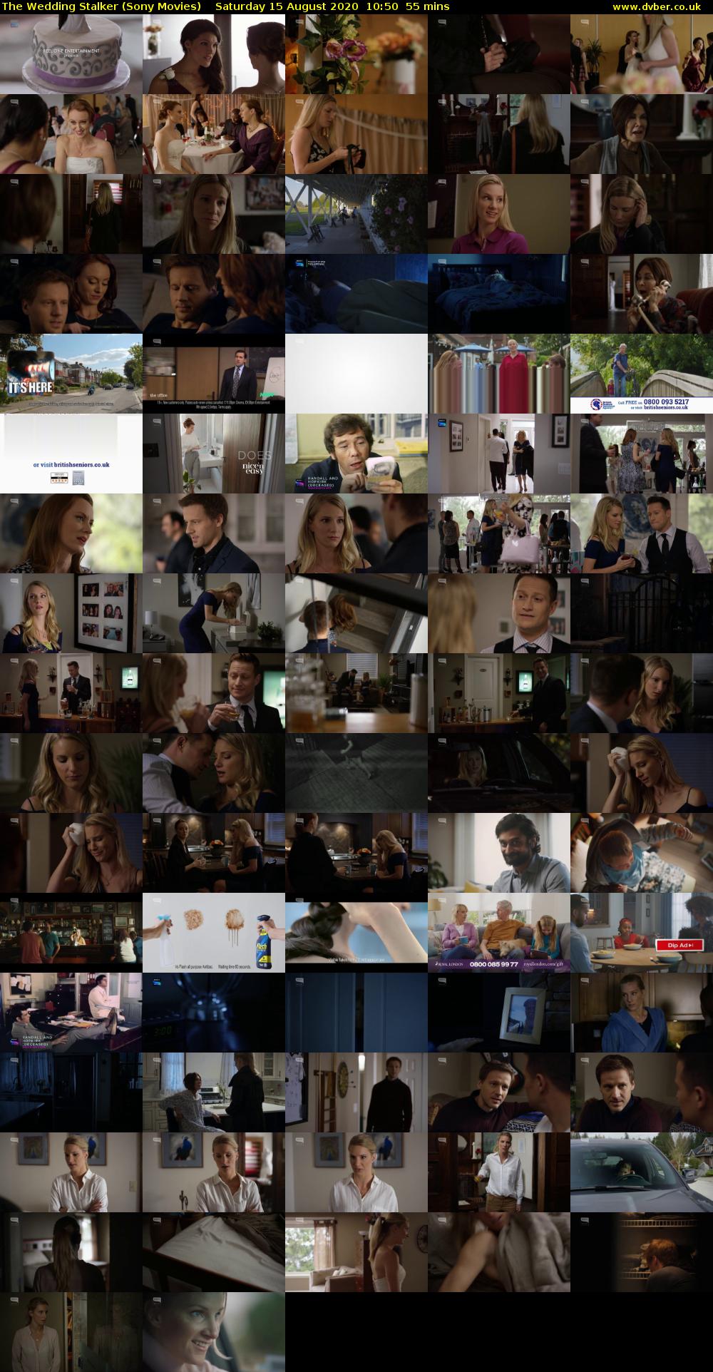 The Wedding Stalker (Sony Movies) Saturday 15 August 2020 10:50 - 11:45