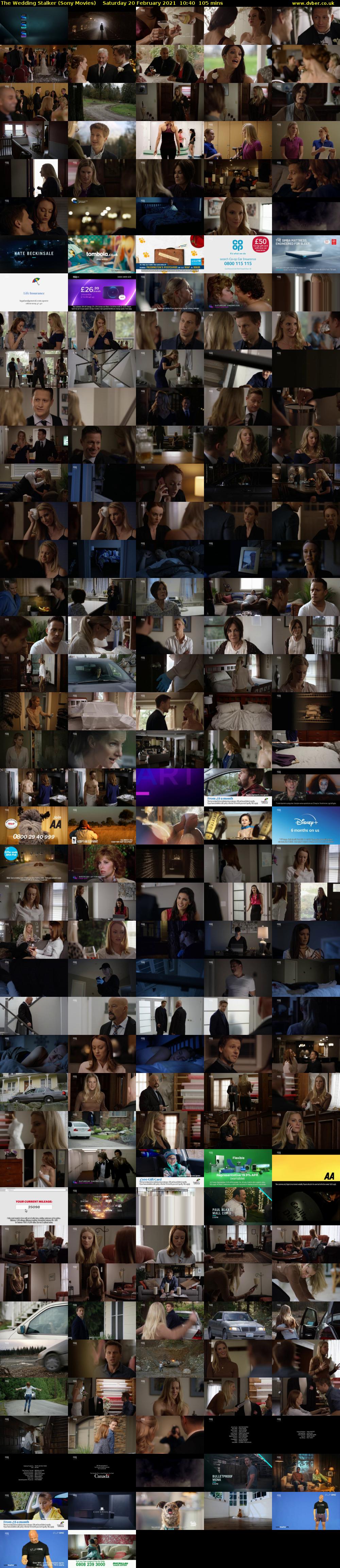 The Wedding Stalker (Sony Movies) Saturday 20 February 2021 10:40 - 12:25
