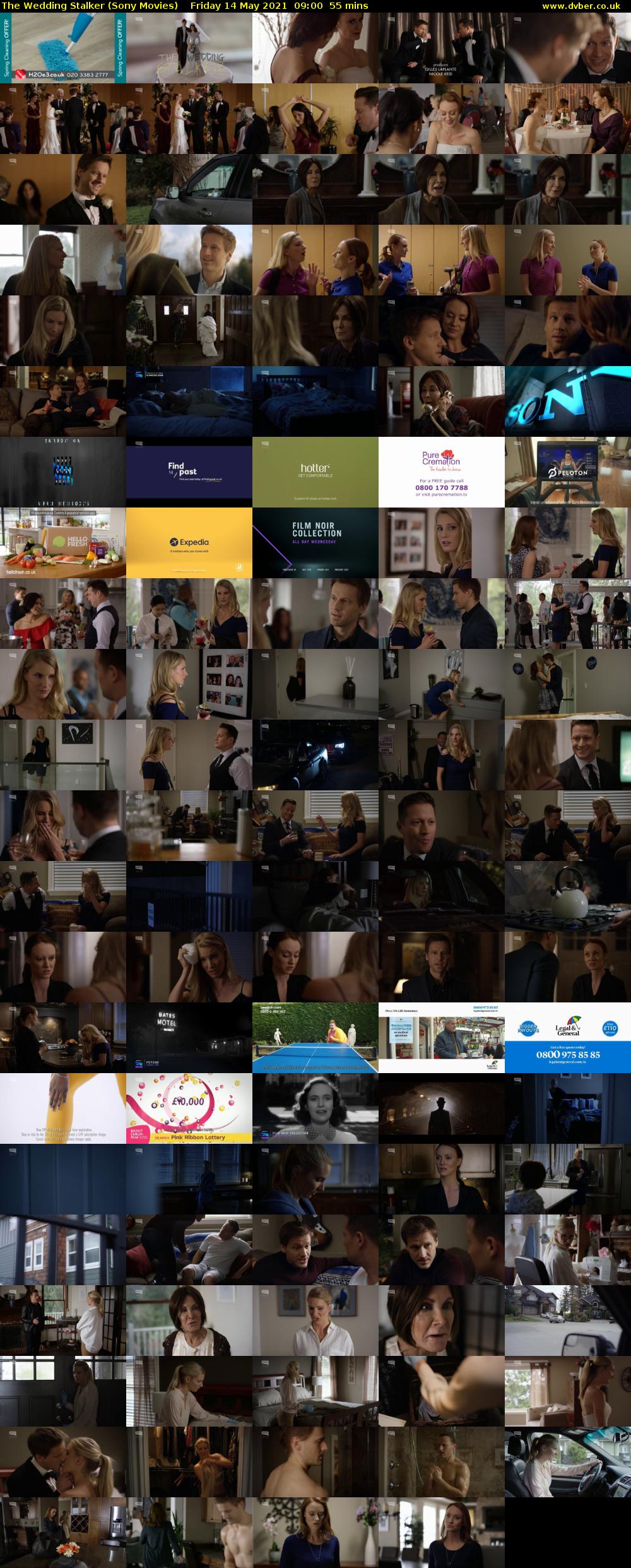 The Wedding Stalker (Sony Movies) Friday 14 May 2021 09:00 - 09:55